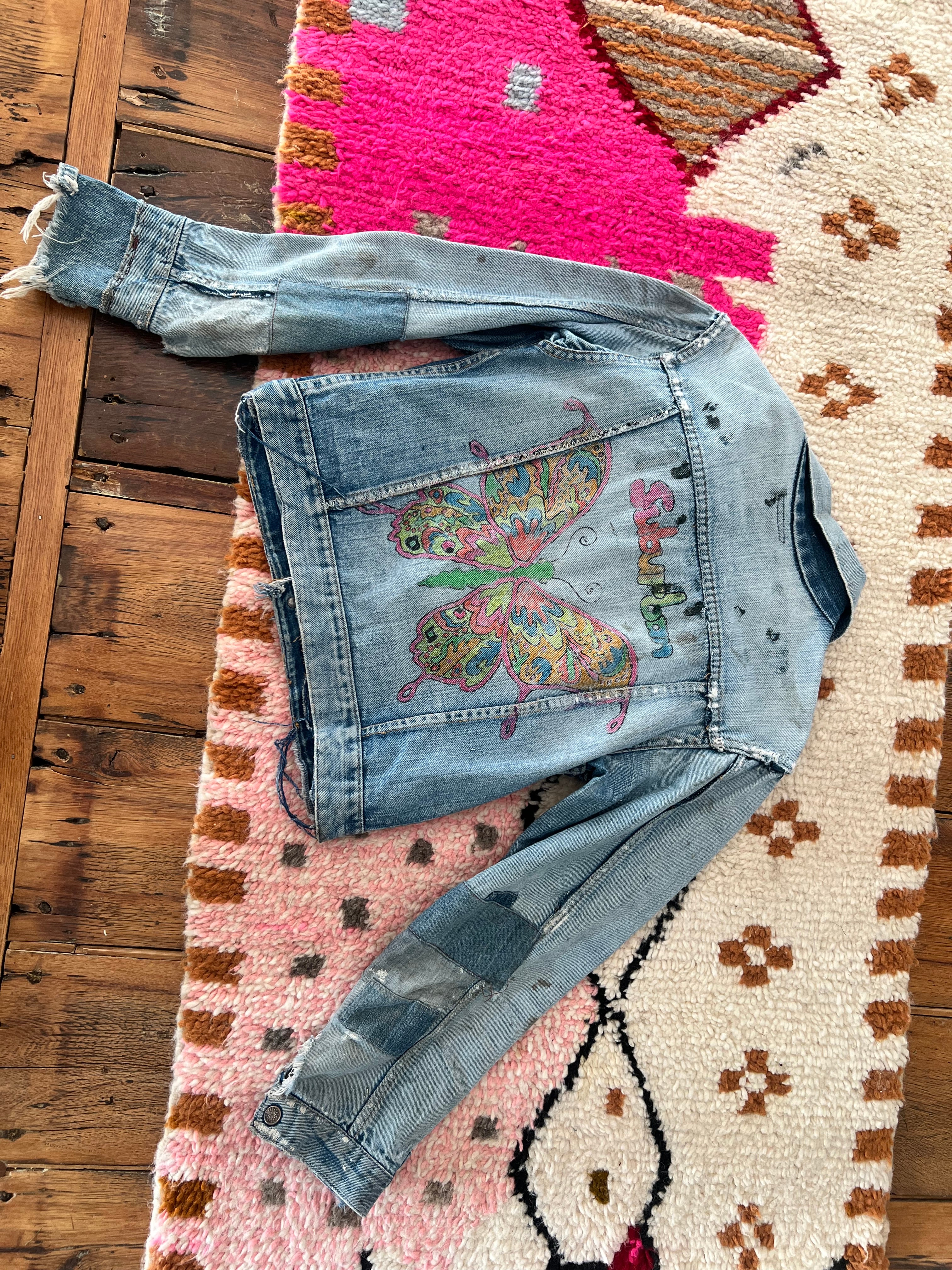 1970's Worn denim Jacket